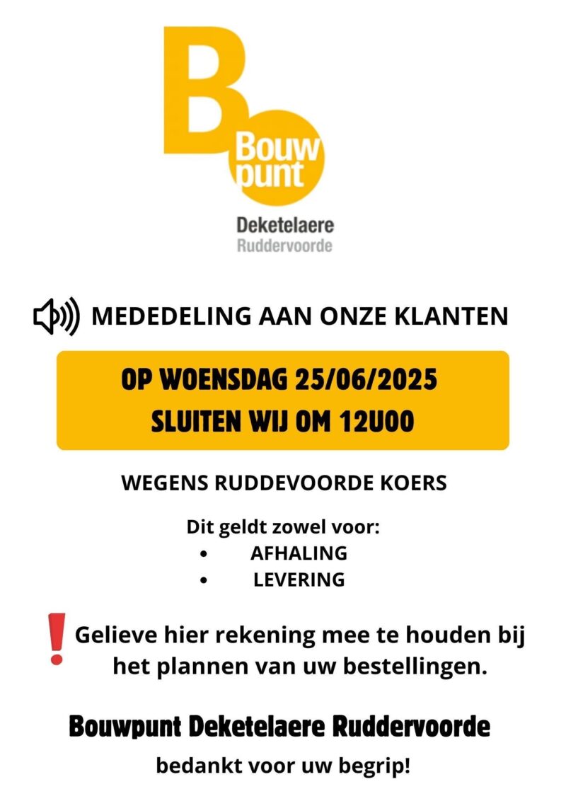 RUDDERVOORDE KOERS